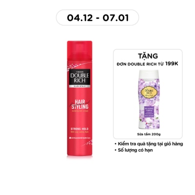 DOUBLE RICH Keo Spray Dưỡng Tóc Double Rich 170ml