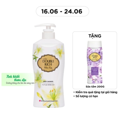DOUBLE RICH - White Purity Body Shower 550g