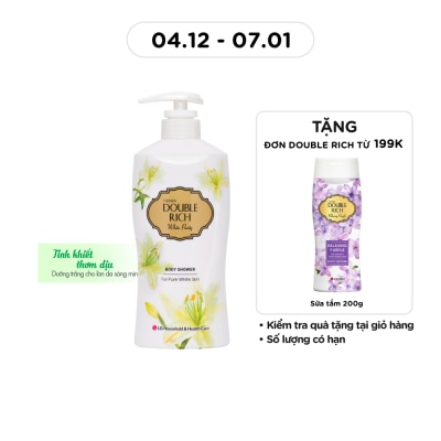 DOUBLE RICH Sữa Tắm Double Rich Hoa Lily 550g
