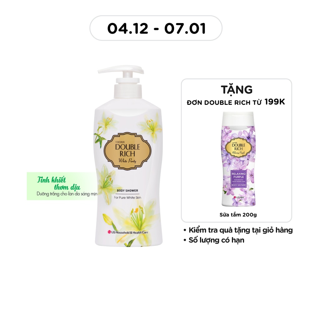 Sữa Tắm Double Rich Hoa Lily 550g