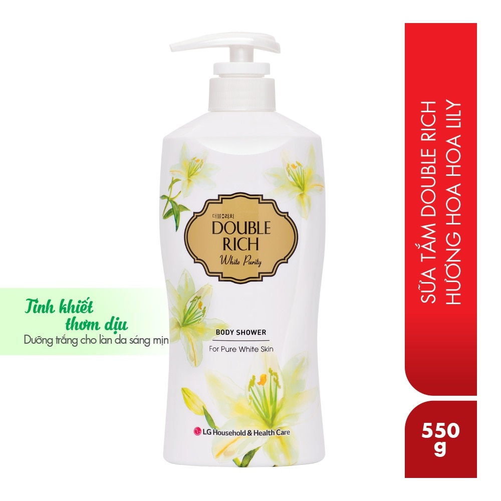 White Purity Body Shower 550g