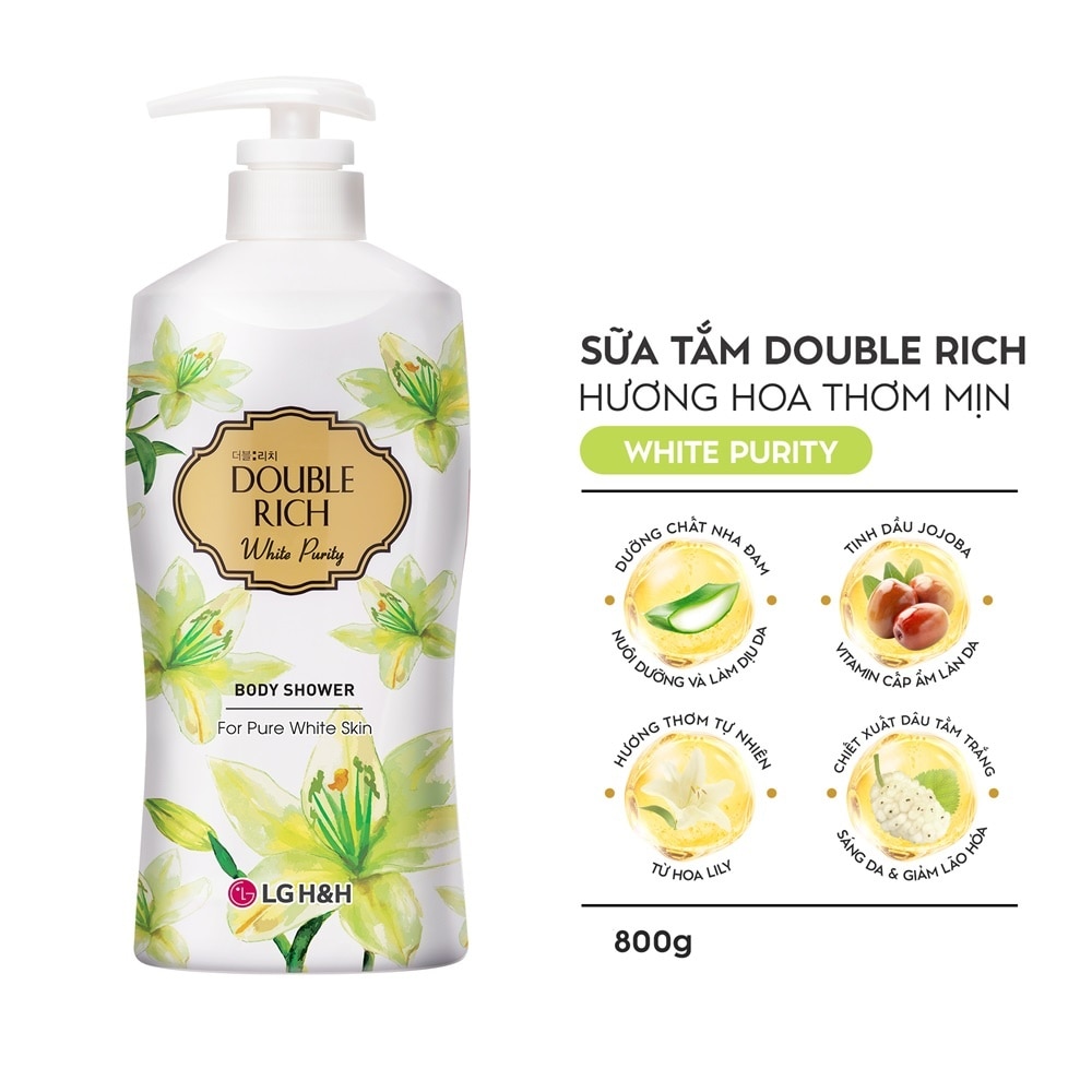 White Purity Body Shower 800g