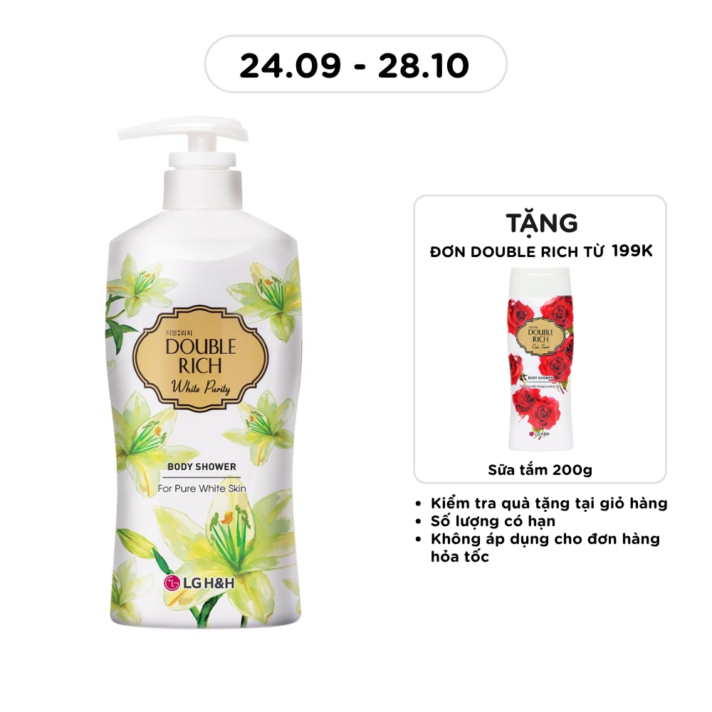 White Purity Body Shower 800g image