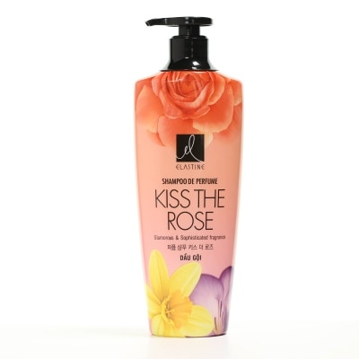 ELASTINE Dầu Gội Nước Hoa Elastine Kiss The Rose 600ml