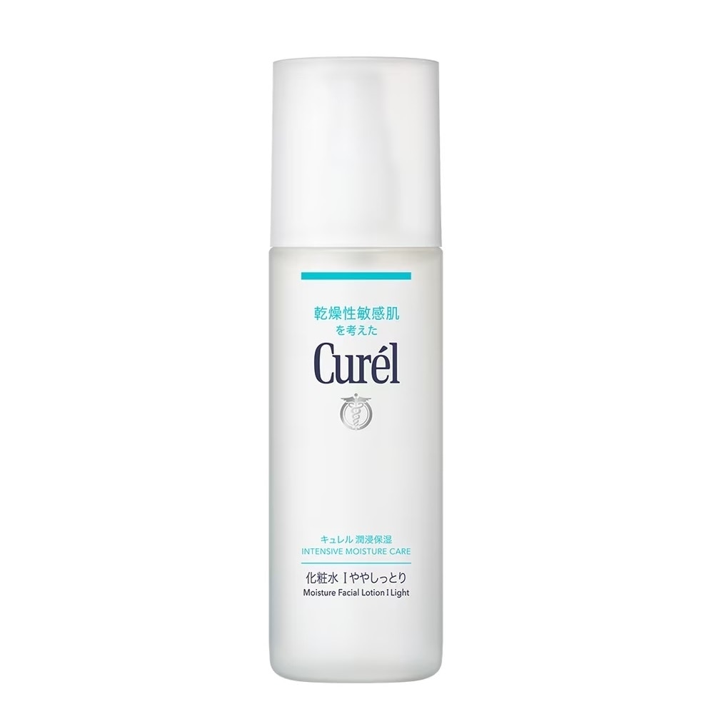 Lotion Dưỡng Da Curél Intensive Moisture Care Moisture Facial Lotion I Light Cấp Ẩm Chuyên Sâu 150ml