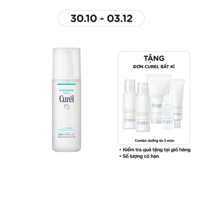 CURÉL Lotion Dưỡng Da Curél Intensive Moisture Care Moisture Facial Lotion I Light Cấp Ẩm Chuyên Sâu 150ml