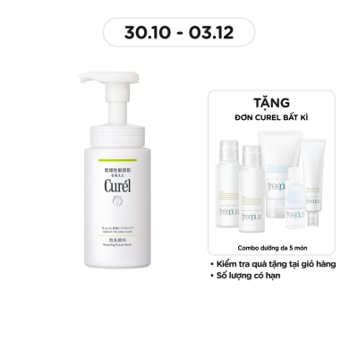 CURÉL Sebum Trouble Care Foaming Facial Wash 150ml