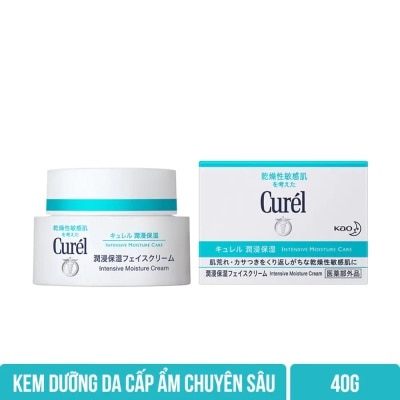 CURÉL Kem Dưỡng Da Curél Intensive Moisture Care Moisture Facial Cream Cấp Ẩm Chuyên Sâu 40g