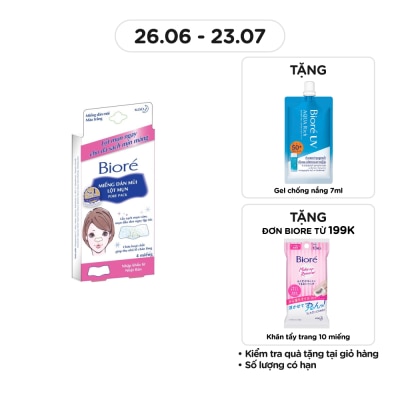 BIORE Miếng Dán Mũi Lột Mụn Biore 4 Miếng