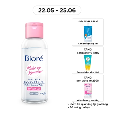 BIORE Nước Tẩy Trang Hoàn Hảo Biore - Dưỡng Ẩm 90ml