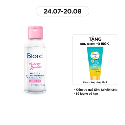 BIORE Nước Tẩy Trang Hoàn Hảo Biore - Dưỡng Ẩm 90ml