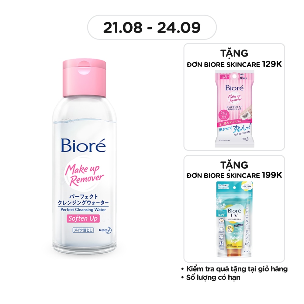 Nước Tẩy Trang Hoàn Hảo Biore - Dưỡng Ẩm 90ml