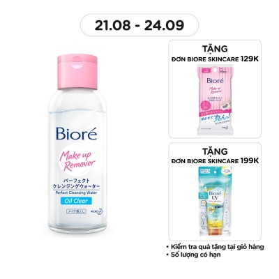 BIORE Nước Tẩy Trang Hoàn Hảo Biore - Sạch Nhờn 90ml