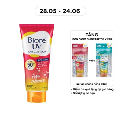BIORE - UV Anti-Pollution Body Care Serum Age Defense SPF50+ PA+++ 150ml