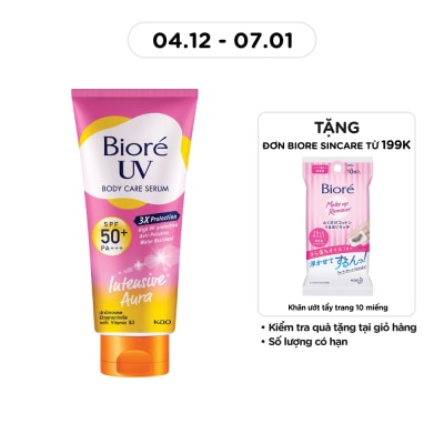 BIORE UV Anti-Pollution Body Care Serum Intensive Aura SPF50+ PA+++ 150ml