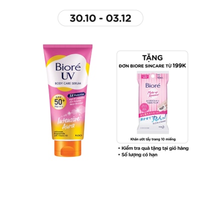 BIORE UV Anti-Pollution Body Care Serum Intensive Aura SPF50+ PA+++ 150ml