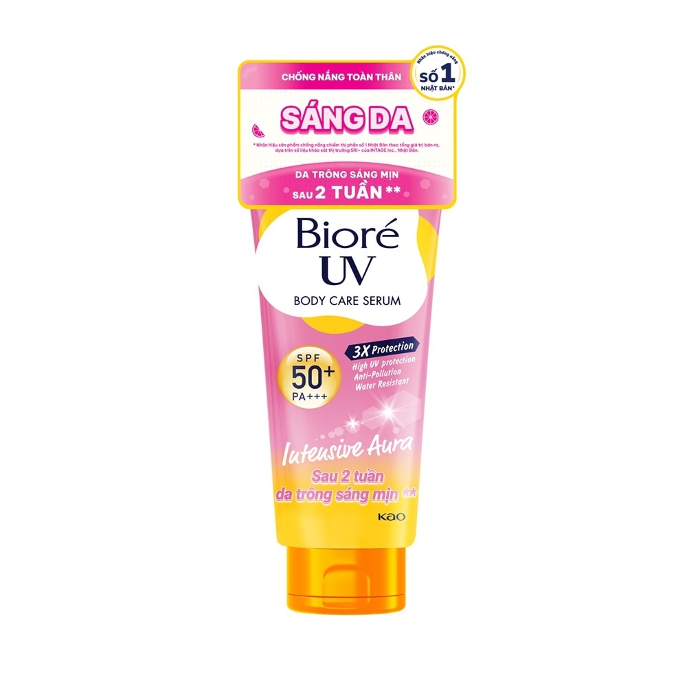 Serum Chống Nắng Dưỡng Thể Biore Kháng Bụi - Sáng Da Mịn Màng Intensive Aura 150ml