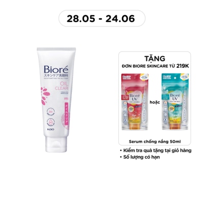 BIORE - Skin Purifying Facial Foam - Oil Clear 100g