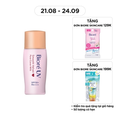 BIORE Sữa Chống Nắng Biore UV Che Phủ Lỗ Chân Lông SPF50+ PA++++ 30ml