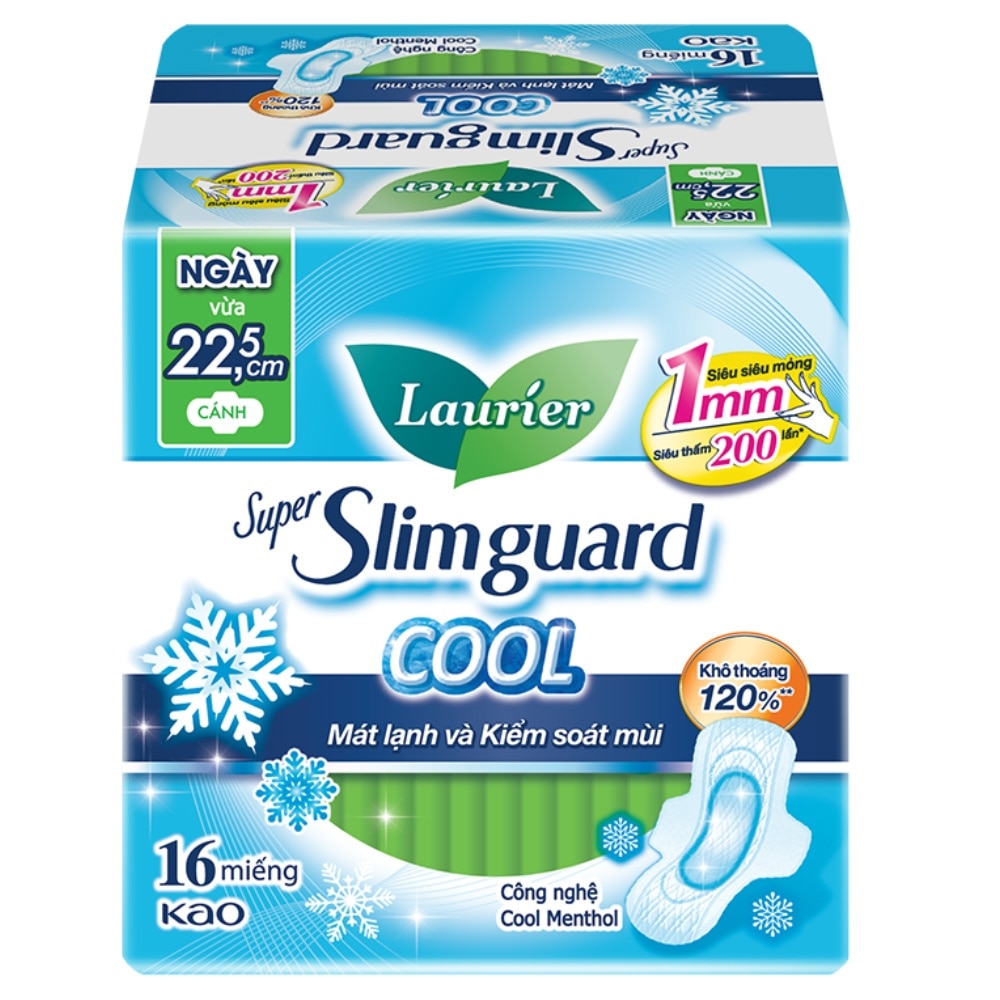 Supper Slim Guard Cool 22cm 16 Pads image