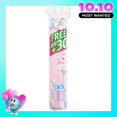 IPEK Comestics Cotton Pads 100s + 30s image