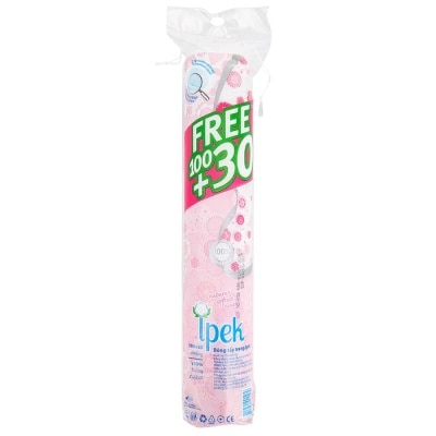 IPEK Comestics Cotton Pads 100s + 30s