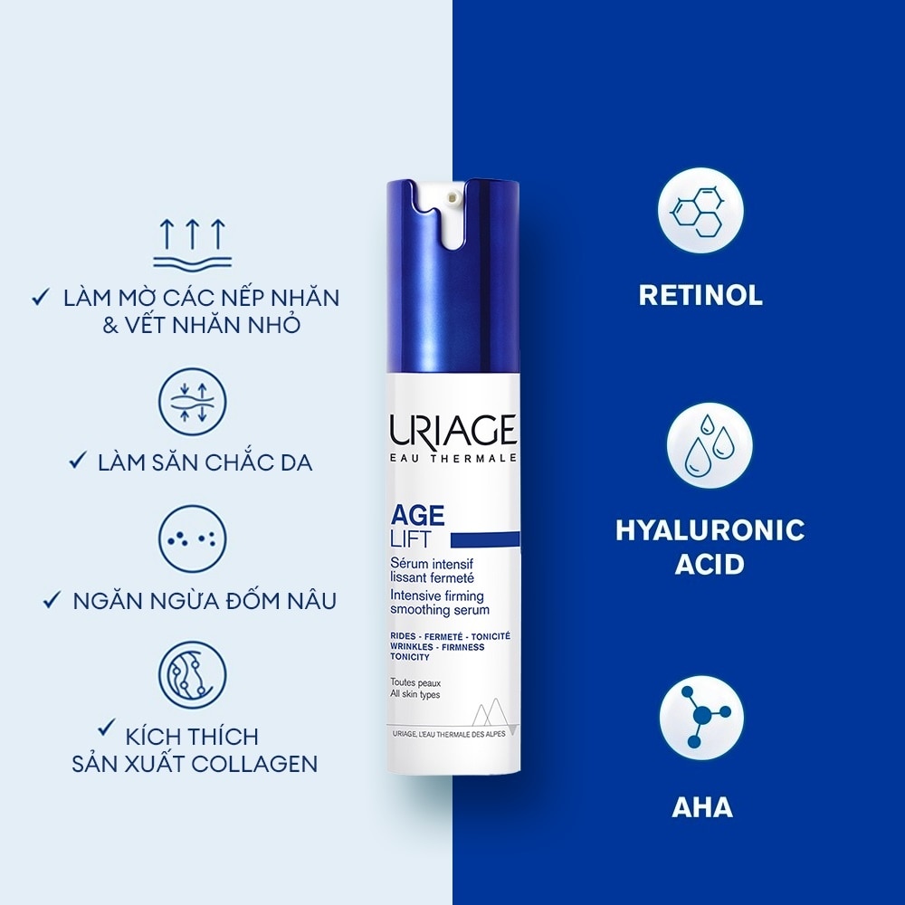 Tinh Chất Dưỡng Da Và Ngăn Ngừa Lão Hóa Da Uriage 30ml