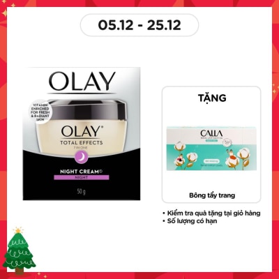 OLAY Kem Dưỡng Ban Đêm Olay Total Effects 50g