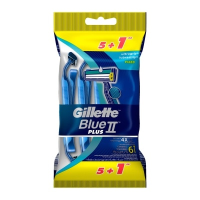 GILLETTE Dao Cạo Gillette Blue II Plus 5 Cái + 1 Cái