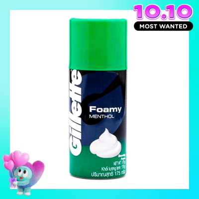 GILLETTE Foamy Menthol 175g image