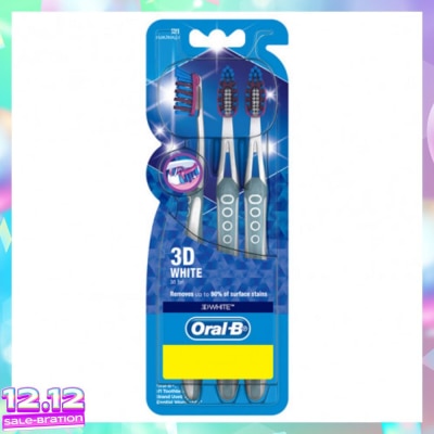 ORAL-B 3D White Toothbrush 3s