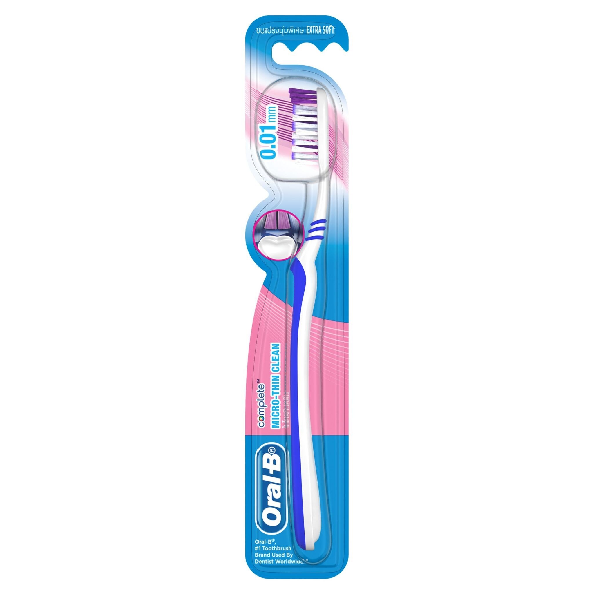 Oral-B Microthin Clean Toothbrush 1s