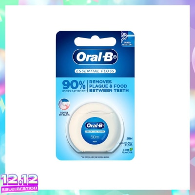 ORAL-B Floss Mint Waxed 50M 1sx6x8