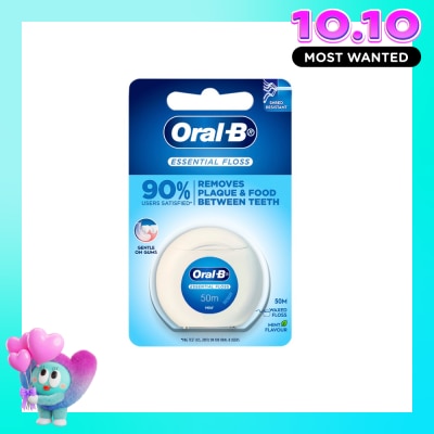 ORAL B Floss Mint Waxed 50M 1sx6x8 image