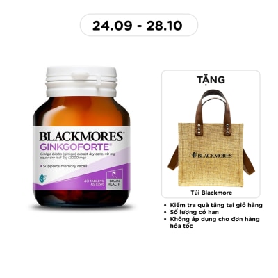 BLACKMORES Memory Support Ginkgoforte 40 Tablets image