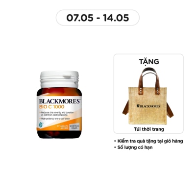 BLACKMORES - Cold Relief BioC 1000mg 31 Tablets