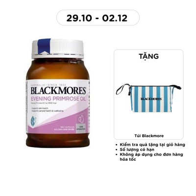 BLACKMORES Thực Phẩm Bảo Vệ Sức Khỏe Blackmores Evening Primrose Oil Tinh Dầu Hoa Anh Thảo 190 Viên image