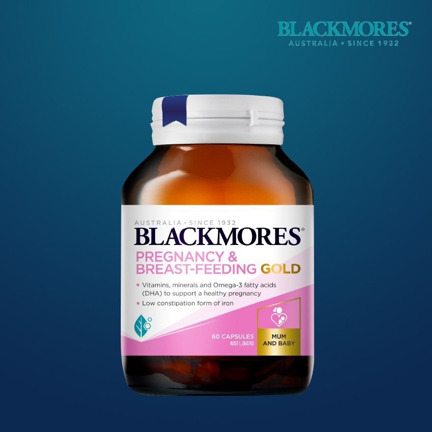 Pregnancy & Breast Feeding Gold 60 Capsules