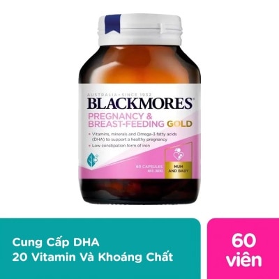 BLACKMORES Pregnancy & Breast Feeding Gold 60 Capsules