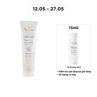 AVENE - Kem Dưỡng Ẩm Chuyên Biệt Avène Giúp Giảm Khô Da Dành Cho Da Rất Khô Và Da Nhạy Cảm 100ml