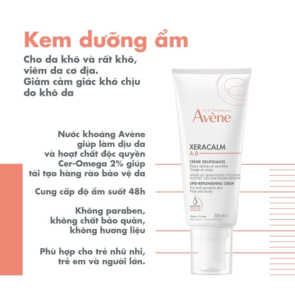 Xeracalm A.D Lipid-Replenishing Cream 200ml