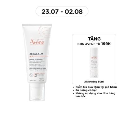 AVENE - Kem Dưỡng Ẩm Avène Dùng Cho Da Khô Ngứa 200ml image