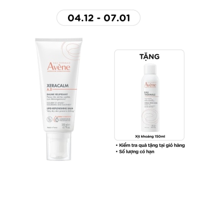 AVENE Kem Dưỡng Ẩm Avène Dùng Cho Da Khô Ngứa 200ml