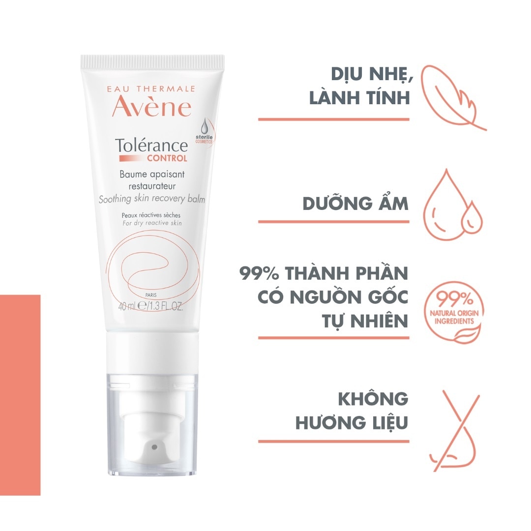 Kem Làm Dịu Da Avène Giúp Giảm Tình Trạng Mẩn Đỏ Cho Da Kích Ứng 40ml