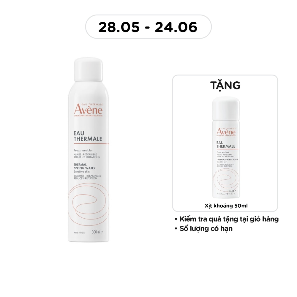 Xịt Khoáng Avène Cấp Ẩm Giúp Làm Dịu Và Bảo Vệ Da 300ml