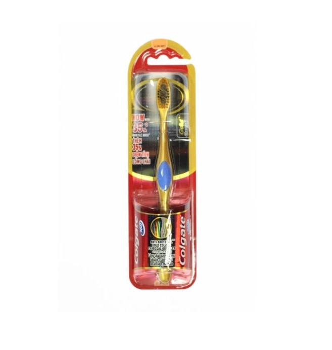 360 Charcoal Gold Ultra Soft Toothbrush