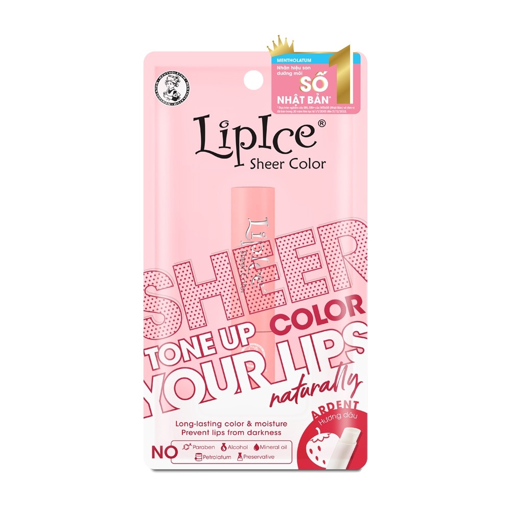 Sheer Color Lip Balm 2.4g .# Ardent