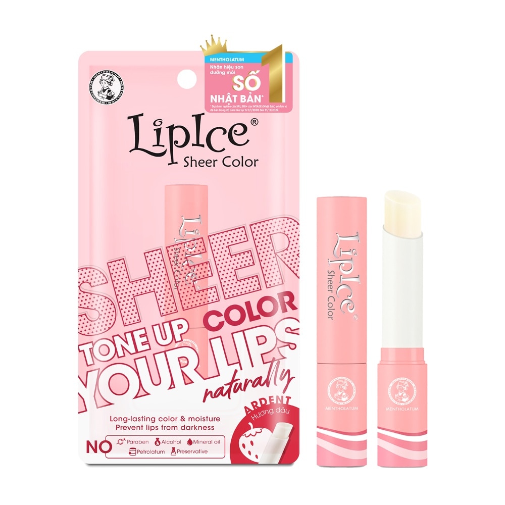 Sheer Color Lip Balm 2.4g .# Ardent