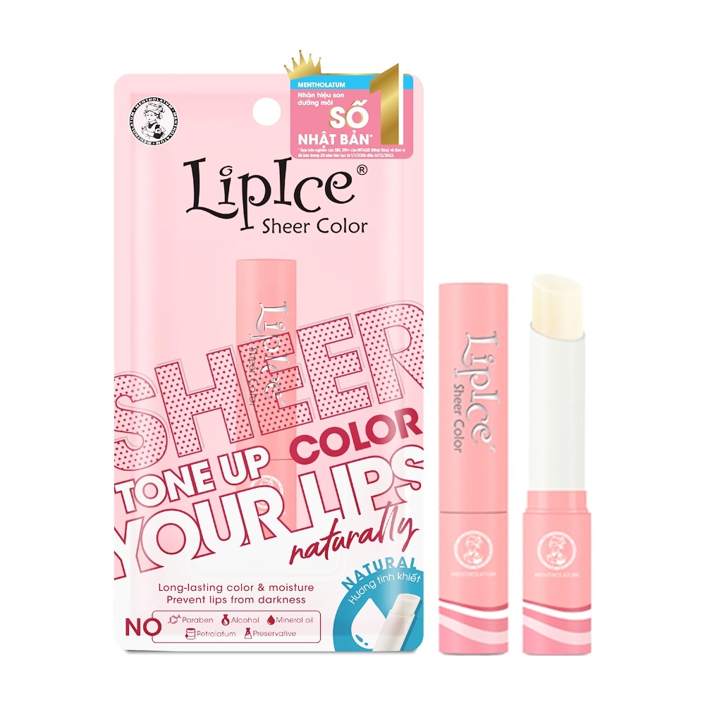 Sheer Color Lip Balm 2.4g .# Natural