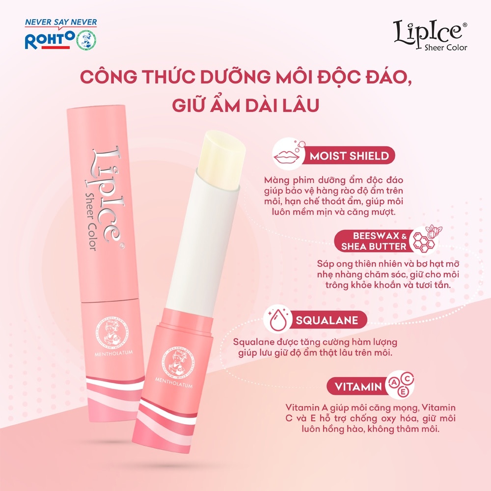 Sheer Color Lip Balm 2.4g .# Honey